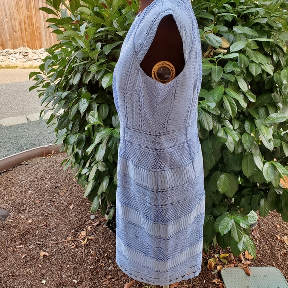 TAHARI CAP SLEEVE SHEATH DRESS SIZE10 - Picture 6 of 10